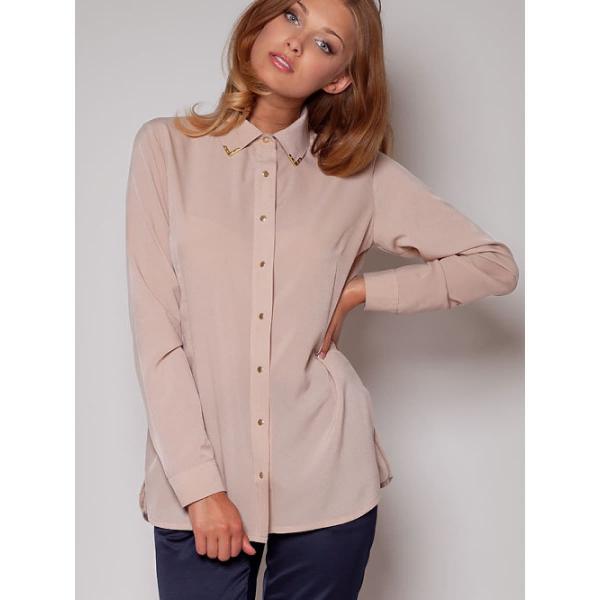 Košile Figl model 28056 Beige S