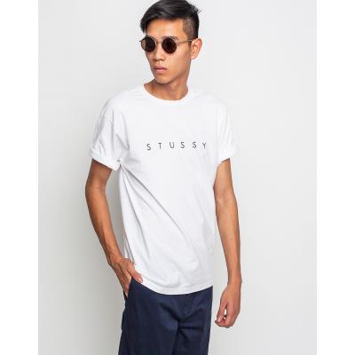 Triko Stussy TRIBE BOX white