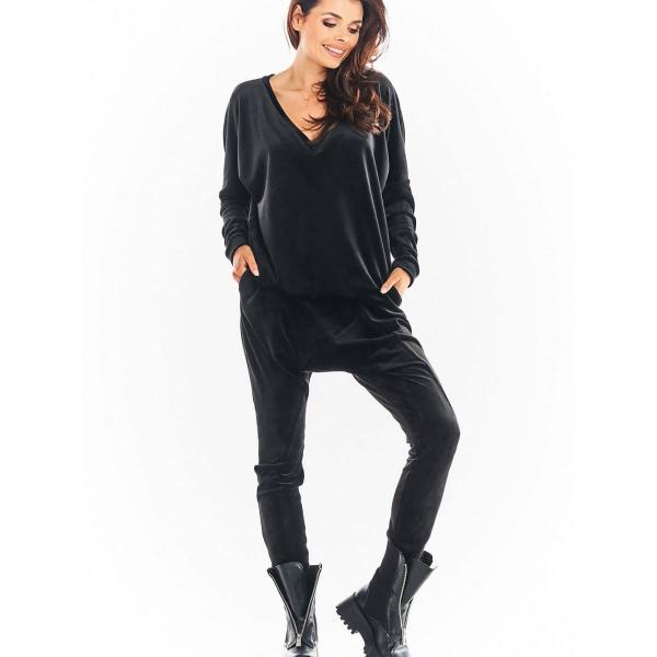 Tepláky awama model 149776 Black S/M