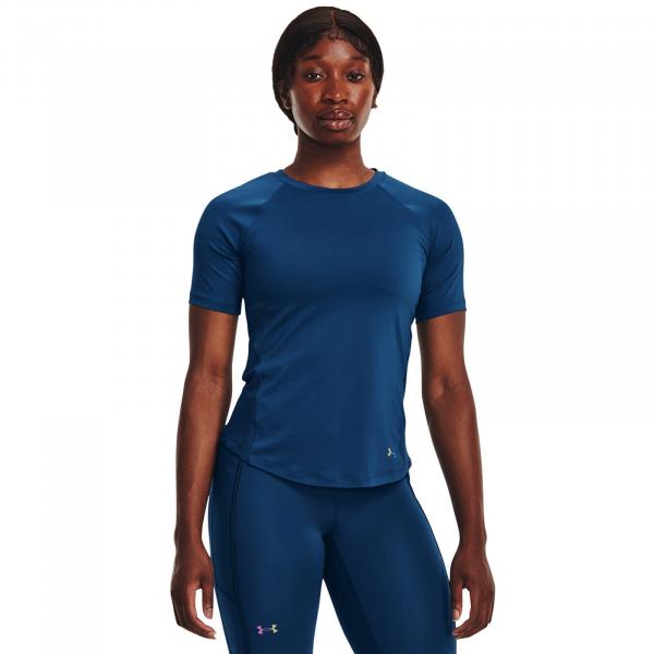 Tričko Under Armour Rush Mesh Ss Varsity Blue M
