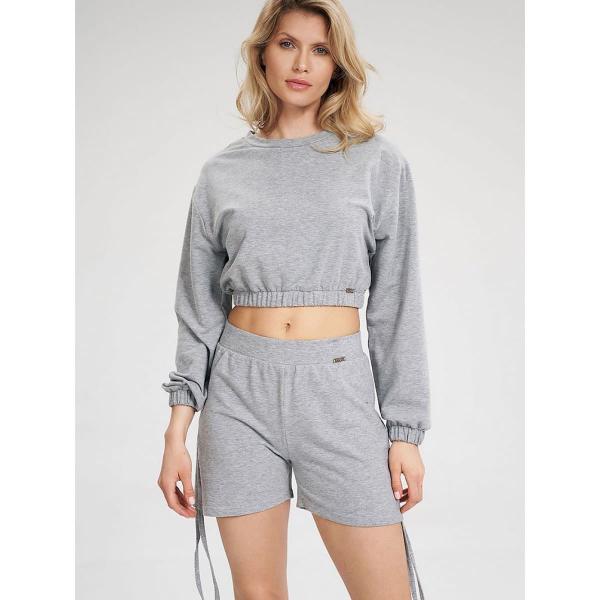 Mikina Figl model 162442 Grey S