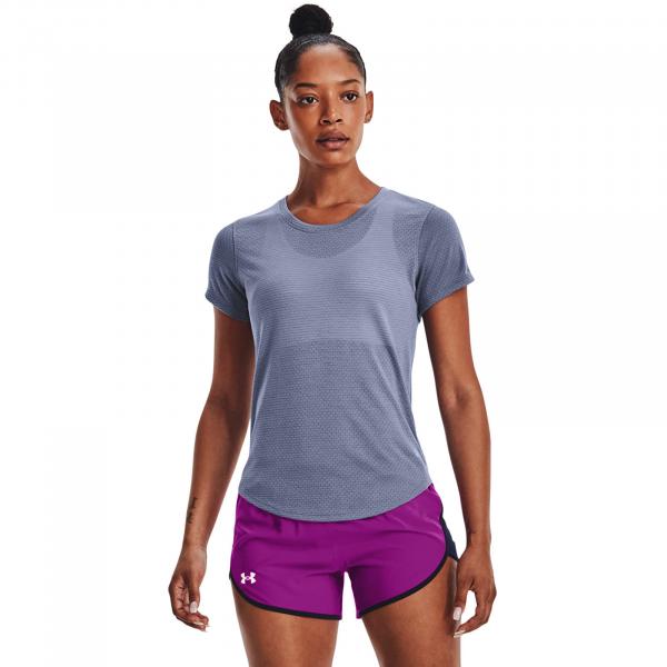 Tričko Under Armour Streaker Ss Aurora Purple S
