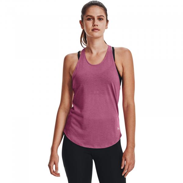 Tílko Under Armour Streaker Tank Pace Pink XS