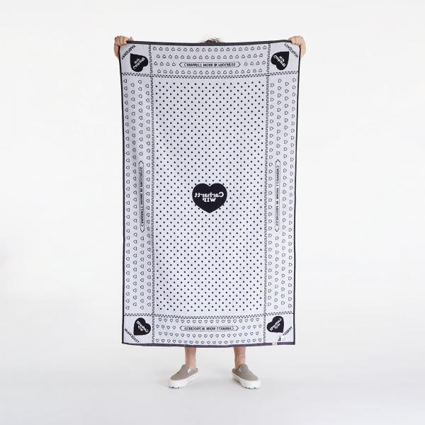 Carhartt WIP Heart Bandana Towel Heart Bandana Jacquard/ Black Universal