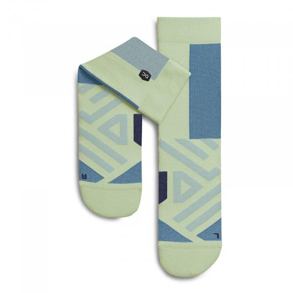 Ponožky On Performance High Sock Meadow/ Niagara 36-37