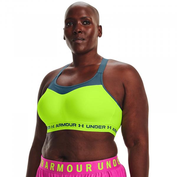 Podprsenka Under Armour Armour High Crossback Bra Green 32D