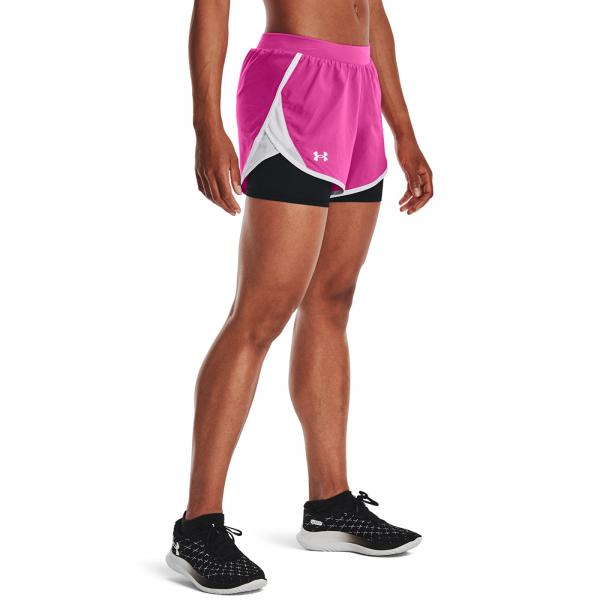Šortky Under Armour Fly By 2.0 2N1 Short Pink S