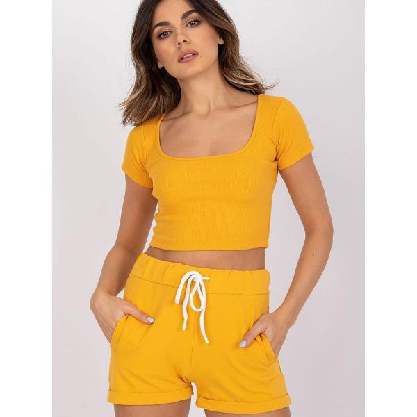 Top Rue Paris model 178105 Orange S