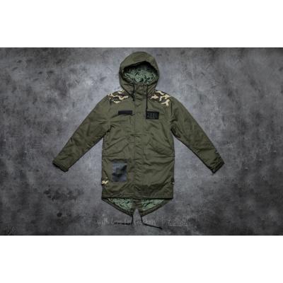 Cayler & Sons BL Rebel Parka Olive/ Woodland/ White