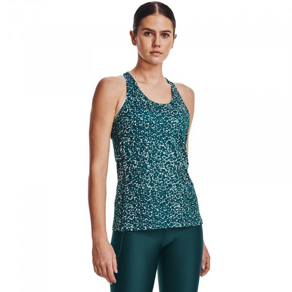 Tílko Under Armour Hg Armour Racer Print Tourmaline Teal XS