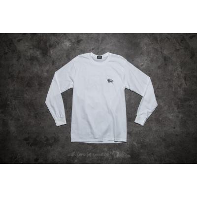 Stüssy Basic Stüssy Long Sleeve Tee White