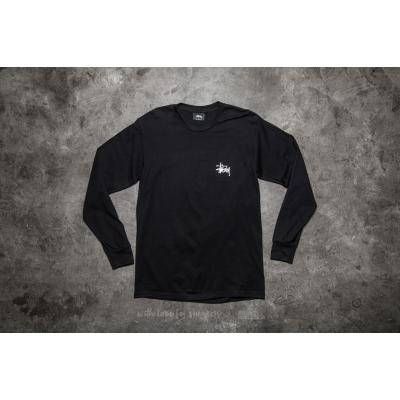 Stüssy Basic Stüssy Long Sleeve Tee Black