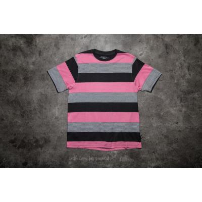 Stüssy Sidney Stripe Crew Rose