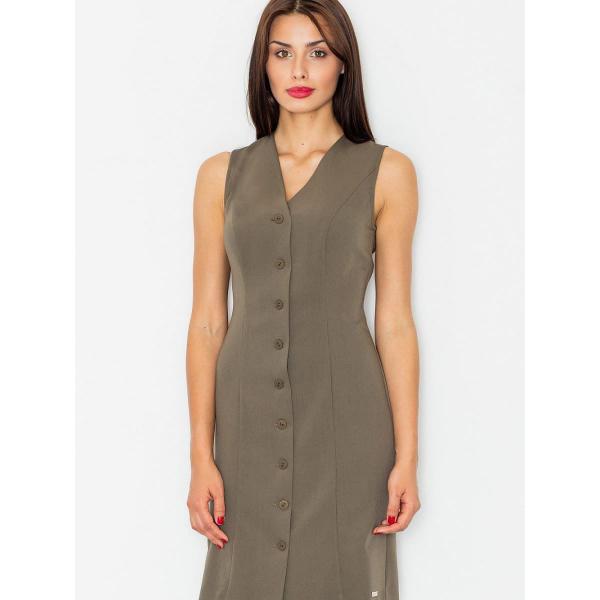 Šaty Figl model 77067 Green S