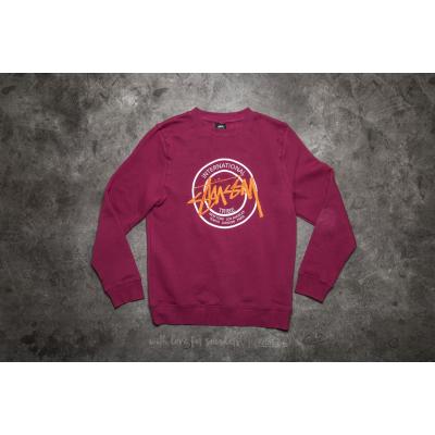 Stüssy IST Dot Applique Crew Grape