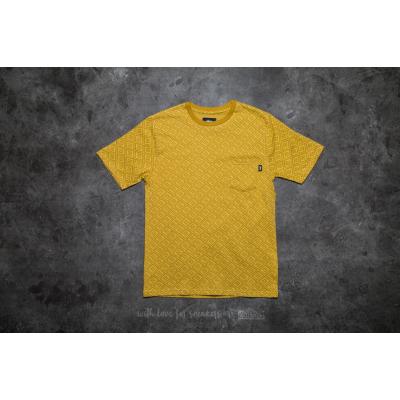 Stüssy Diamond Short Sleeve Crew Tee Mustard