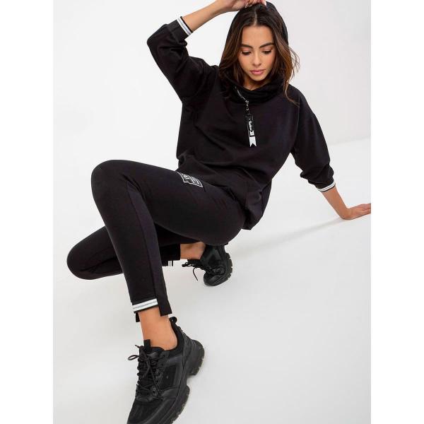 Tepláky Relevance model 177091 Black S/M