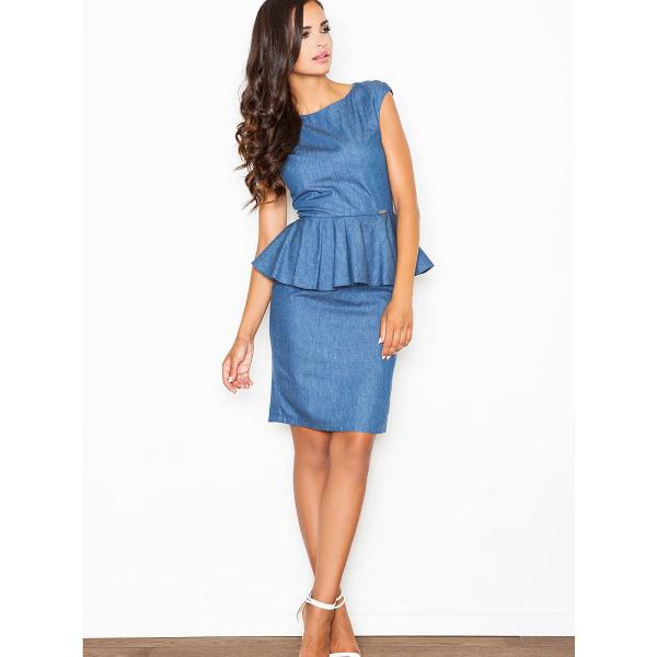 Šaty Figl model 46883 Blue S