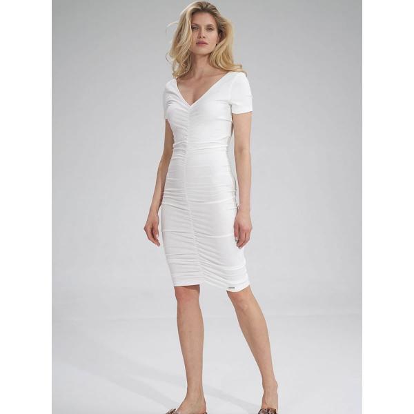 Šaty Figl model 166364 White S