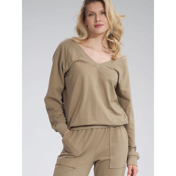 Mikina Figl model 167881 Beige S/M
