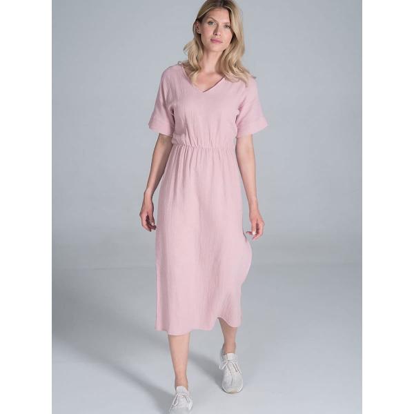 Šaty Figl model 157469 Pink S/M