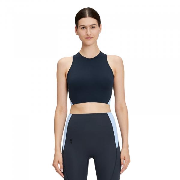 Tričko On Movement Crop Navy/ Stratosphere M