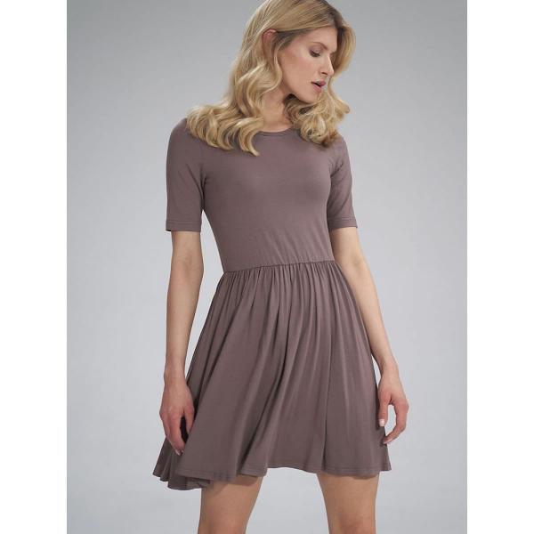 Šaty Figl model 154730 Brown S