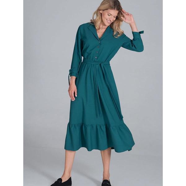 Šaty Figl model 162374 Green S