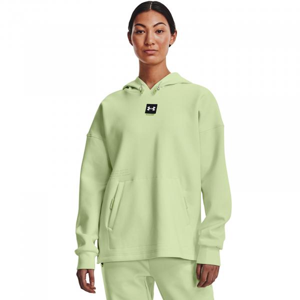 Mikina Under Armour Summit Knit Hoodie Phosphor Green M