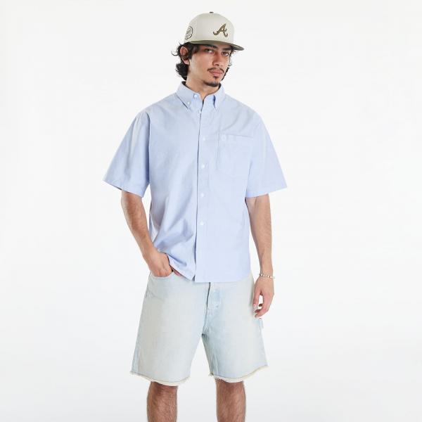 Košile Carhartt WIP S/S Braxton Shirt UNISEX Bleach/ Wax XS