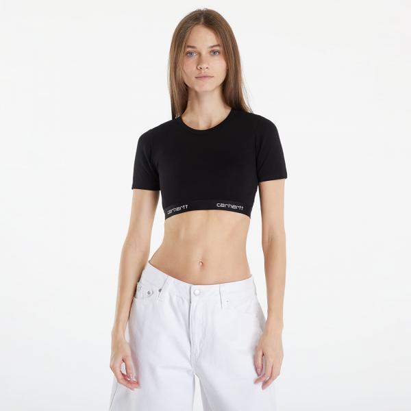 Tričko Carhartt WIP W' Script Crop Top Black M