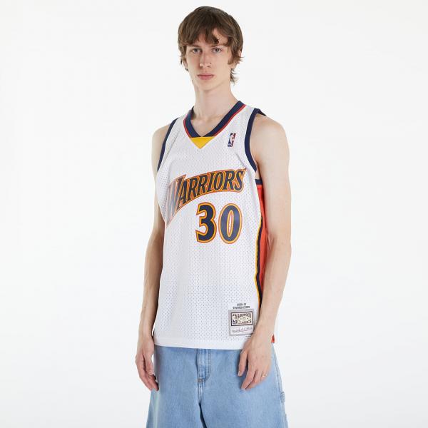 Dres Mitchell & Ness Golden State Warriors 30 Stephen Curry Swingman Jersey White XL