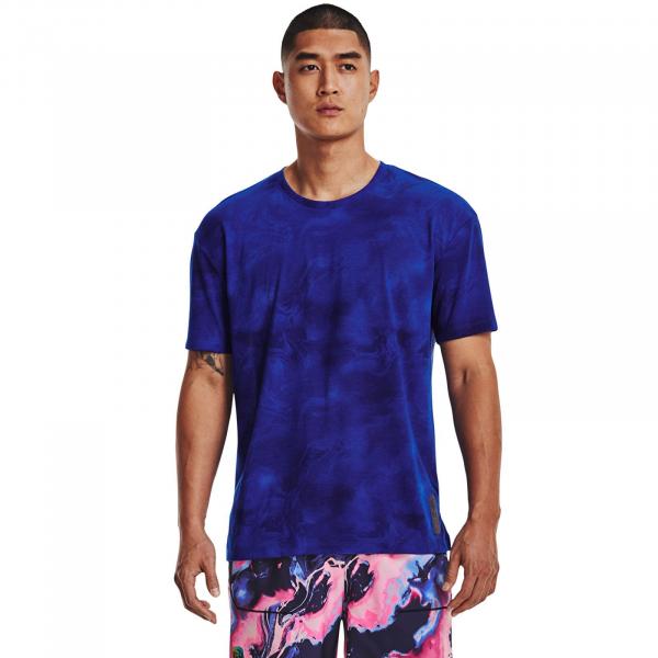 Under Armour Run Anywhere Streaker Ss Bauhaus Blue
