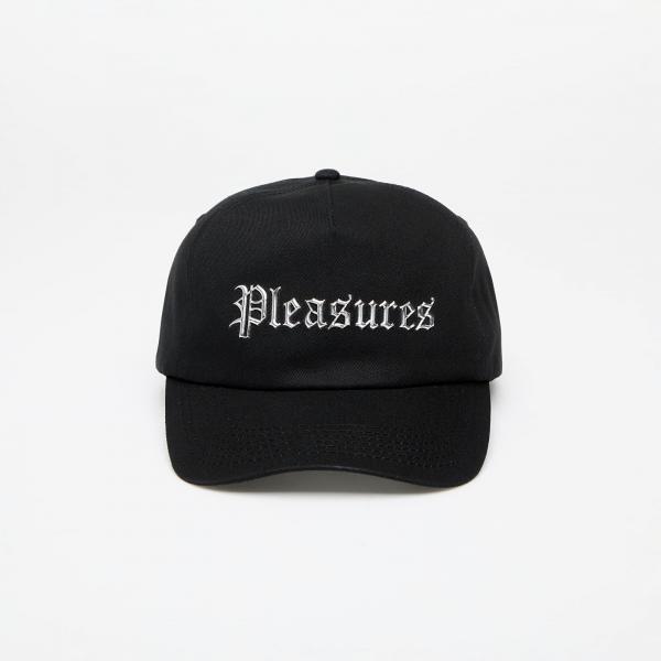 Kšiltovka PLEASURES Chrome Snapback Black Universal