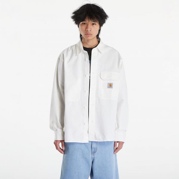 Bunda Carhartt WIP Reno Shirt Jac UNISEX Off-White Garment Dyed XS