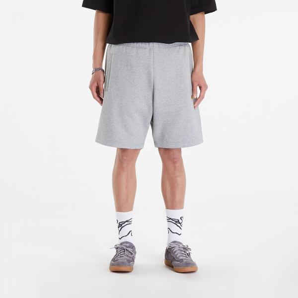Šortky Carhartt WIP Chase Sweat Short Grey Heather/ Gold XS