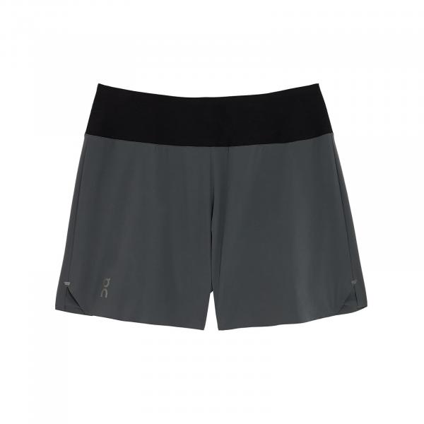 Šortky On 5" Running Shorts Lead/ Black M