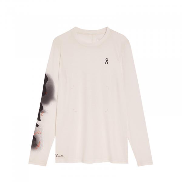 Tričko On Pace Long-T Undyed-White M
