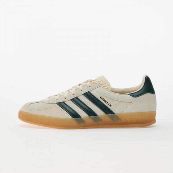 Tenisky adidas Gazelle Indoor Cream White/ Collegiate Green/ Gum EUR 44 2/3