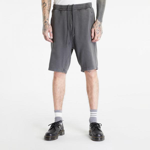 Šortky Carhartt WIP Nelson Sweat Short Black Garment Dyed L