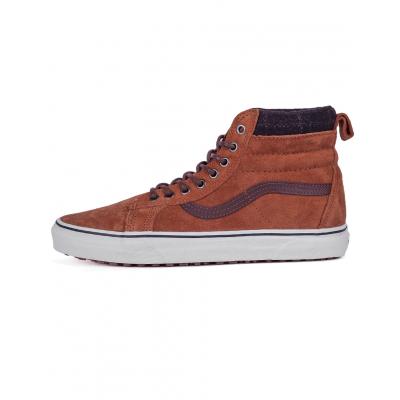 Sneakers - tenisky Vans SK8-Hi MTE (MTE) Glazed Ginger / Plaid