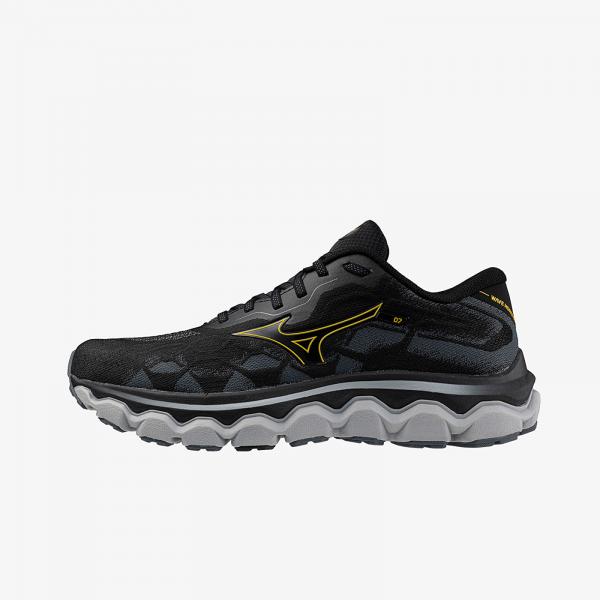Tenisky Mizuno Wave Horizon 7 Black/ Citrus/ Turbulence EUR 44