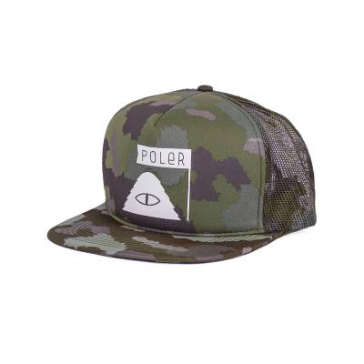 Kšiltovka Poler Summit Mesh Furry Green Camo
