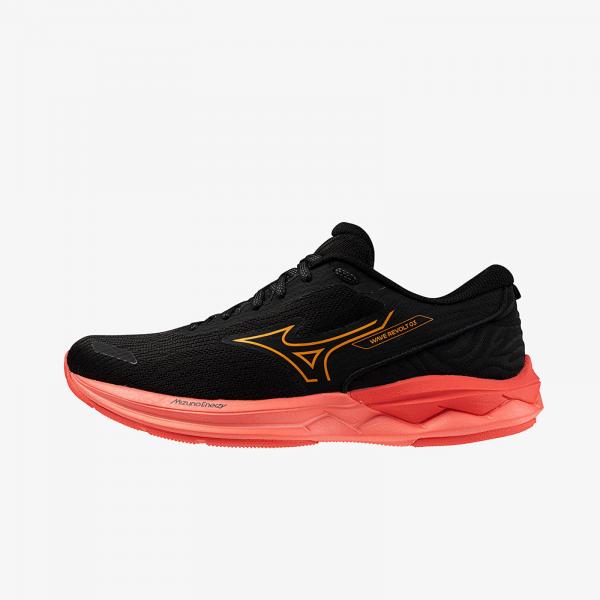 Tenisky Mizuno Wave Revolt 3 Black/ Carrot Curl/ Dubarry EUR 36