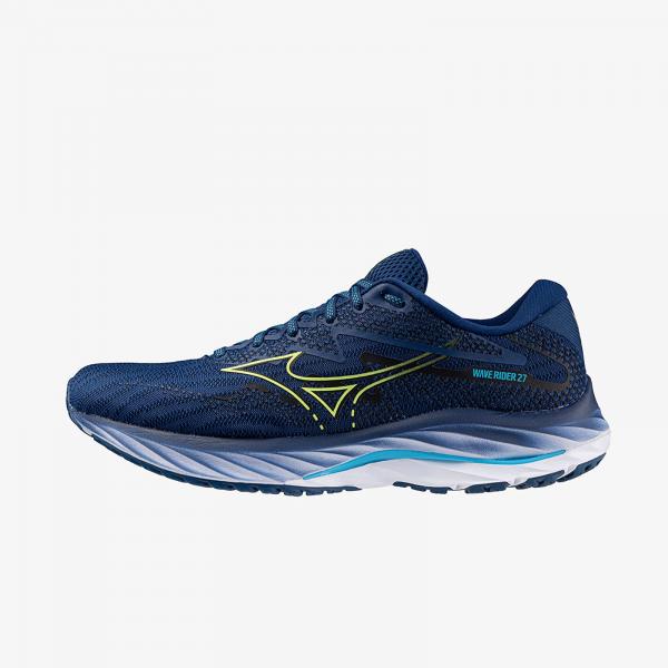 Tenisky Mizuno Wave Rider 27 Navy Peony/ Sharp Green/ Swim Ca EUR 44.5