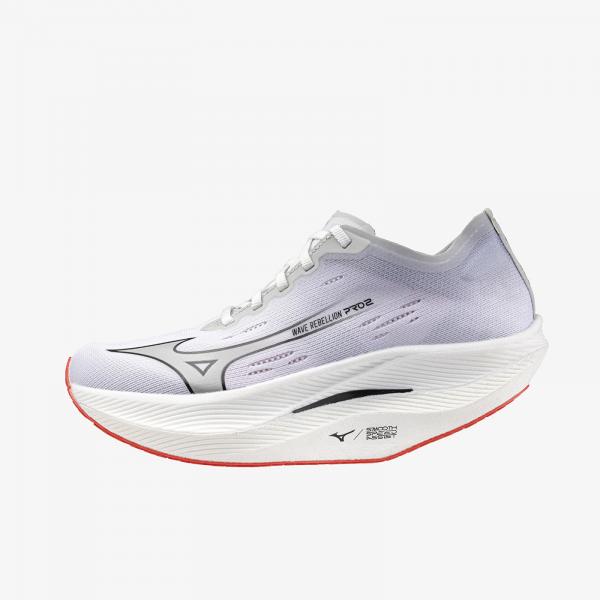 Tenisky Mizuno Wave Rebellion Pro 2 White/ Harbor Mist/ Cayenne EUR 40