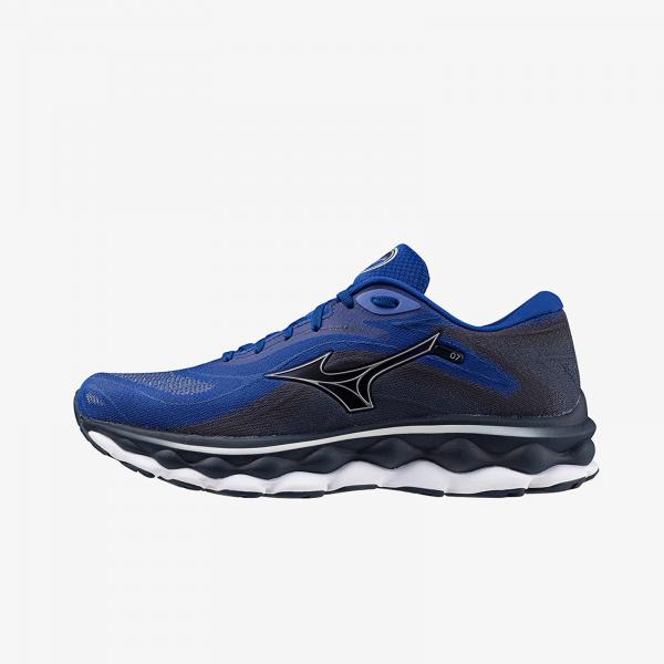 Tenisky Mizuno Wave Sky 7 Surf the Web/ Silver/ Dress Blue EUR 46