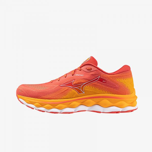 Tenisky Mizuno Wave Sky 7 Cayenne/ Nickel/ Carrot Curl EUR 44.5