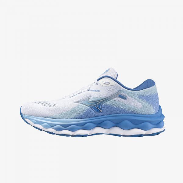 Tenisky Mizuno Wave Sky 7 White/ Nickel/ Marina EUR 36.5