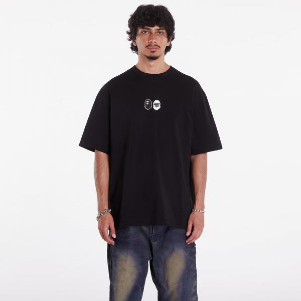 Tričko A BATHING APE Mad Ape Graphic Logo Relaxed Fit Tee Black S